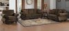 Mandeville Sofa 8239 in Brown Chenille Fabric by Homelegance