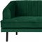 Rory Sofa 689 in Green Velvet Fabric by Meridian w/Options