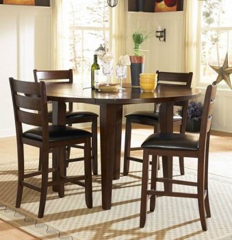 Ameillia 586-36RD Counter Height Dining Table w/Options [HEDS-586-36RD Ameillia]