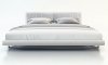 MD327 Broome Bed by Modloft in White Bonded Leather w/Options