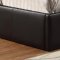 Jacobsen 300493 Upholstered Bed in Black Leatherette by Coaster