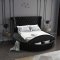 Luxus Velvet Bed in Black by Meridian w/Options