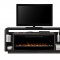 David Electric Fireplace Media Console in Smoke by Dimplex