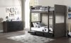 Estevon Bunk Bed BD00613 in Gray Oak by Acme w/Options