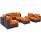 Convene Outdoor Patio Sectional Set 8Pc EEI-2204 by Modway