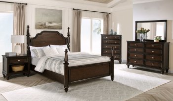 Andover Bedroom 223631 in Dark Oak by Coaster w/Options [CRBS-223631 Andover]