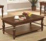 703578 Coffee Table by Coaster in Rustic Brown w/Optional Tables