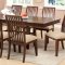 CM3885T Prairie Dining Table in Brown Cherry w/Optional Chairs