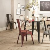 105610 Bellevue 5Pc Dining Set by Coaster w/Metal Legs & Chairs