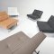 Camel, Black or White Leatherette Modern Sofa Bed By Innovation