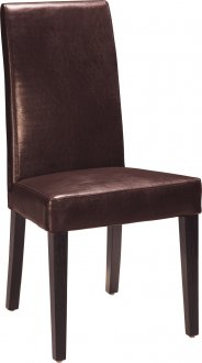 DG020DC-BR Dining Chair Set of 4 in Brown PU by Global