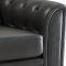 Avison Sofa 505291 in Grey Leatherette by Coaster w/Options