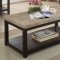 Calgary Coffee & 2 End Table Set CM4861 in Dark Walnut w/Options