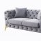 Jelanea Sofa LV01406 Gray Velvet by Acme w/Options