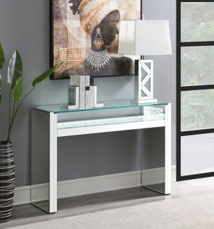 Edna Console Table 951766 in Silver by Coaster