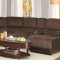 Hankins Motion Sectional Sofa 9669FCP by Homelegance