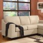 05913 Vogue Beige Fabric Reversible Sectional Sofa by Acme