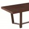 Class Dining Table in Dark Oak by J&M w/Options