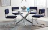 Walsh 106441 Dining Set 5Pc by Coaster w/Glass Top & Options