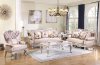 Daisy Sofa & Loveseat Set in Fabric w/Options