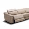 Nova Power Motion Sectional Sofa in Tan Leather by J&M