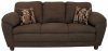 5550 Julia Sofa & Loveseat Set in Bulldozer Java by Chelsea