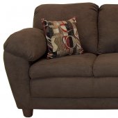 5550 Julia Sofa & Loveseat Set in Bulldozer Java by Chelsea