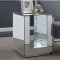 Arell Console Table & Mirror Set CM533 in Mirror w/Options