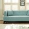 Sofia CM6761BL Sofa in Blue Fabric w/Options