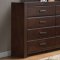 Oberreit Bedroom 25790 5PC Set in Walnut by Acme w/Options