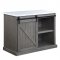 Gauri Kitchen Island AC00308 in Gray Oak by Acme