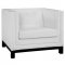 Imperial EEI-1421-WHI Sofa in Bonded Leather by Modway