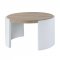 Zoma Coffee Table 3Pc Set LV02414 in White & Oak by Acme