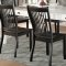 Renske Dining Table 71850 in Antique White & Black by Acme