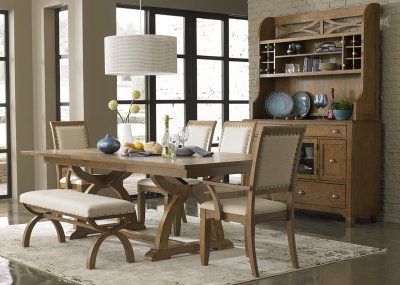 Town & Country Dining Table 5Pc Set Sandstone 603-DR - Liberty