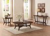 Frieda Coffee Table 3Pc Set in Cherry by Homelegance