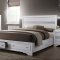 Chrissy 5Pc Bedroom Set CM7552 in White w/Options