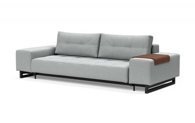 Grand D.E.L. Sofa Bed in Light Gray Fabric by Innovation