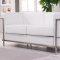 F02 Nube Sofa in White Leather by At Home USA w/Options