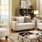 Liana Sofa CM6793 in Beige Fabric w/Options