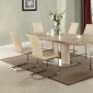 Zoey Dining Table in Light Oak by Chintaly w/Optional Items