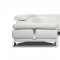 Winner Sectional Sofa in White Leather by J&M