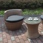 P50275 Outdoor Patio 3 Pc Set in Tan by Poundex w/Options