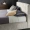 Essence Upholstered Modern Bed in Gray by Rossetto w/Options