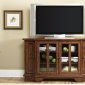 Bistro Brown Finish TV Stand w/Storages