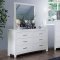 Deanne 5Pc Bedroom Set CM7527WH in White w/Options