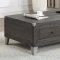 722268 Lift-Top Coffee Table 3Pc Set in Dark Grey by Coaster