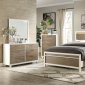 Renly 5Pc Bedroom Set 2056 in White & Oak by Homelegance