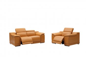 Hartley Power Motion Sofa in Camel by Beverly Hills w/Options [BHS-Hartley Camel]