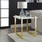 Amore Coffee Table 273 in Gold by Meridian w/Options